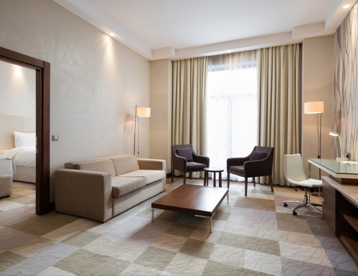 Люкс 2-местный КИНГ - «Novotel Fit Krasnaya Polyana» / «Новотель Фит Красная Поляна» отель (бывш. «Novotel Congress»)