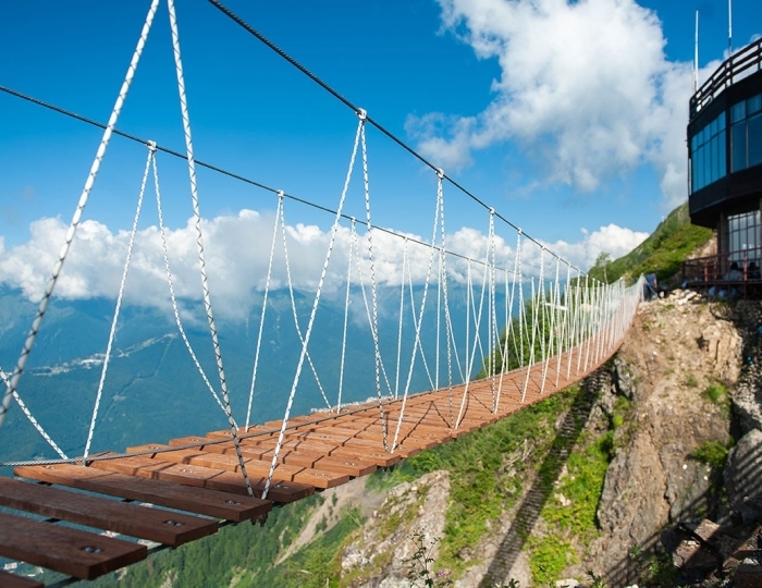 Развлечения круглый год на территории курорта Красная Поляна (ex. Горки Город) - «Novotel Fit Krasnaya Polyana» / «Новотель Фит Красная Поляна» отель (бывш. «Novotel Congress»)